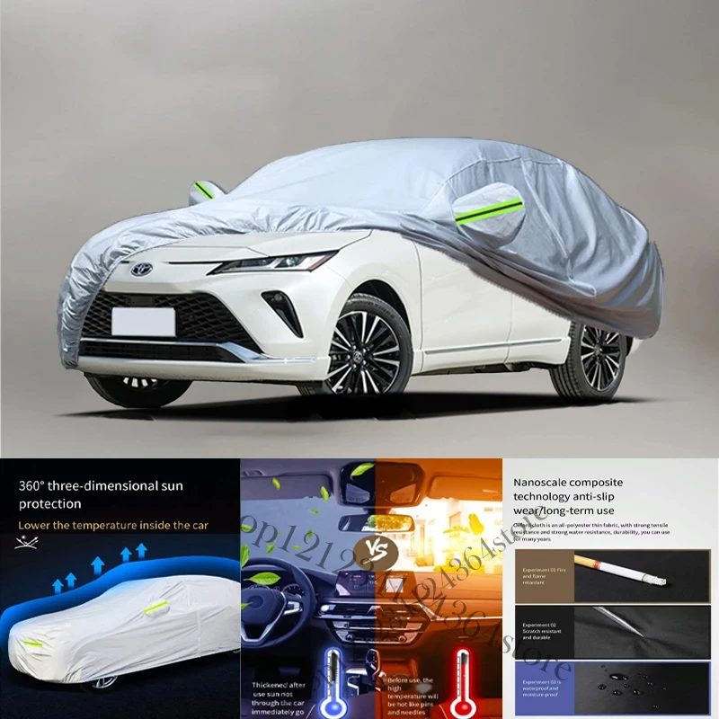 For Toyota venza Car cover Exterior Car Cover Outdoor Protection Full Car Covers Waterproof