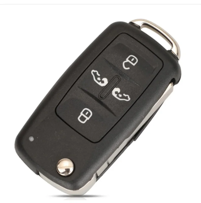 QCONTROL Remote key 315/434Mhz For VW Sharan Multivan Caravelle Transporter ID48 NON-KEYLESSGO 5K0 837 202 AD  7N0837202K /F/AE