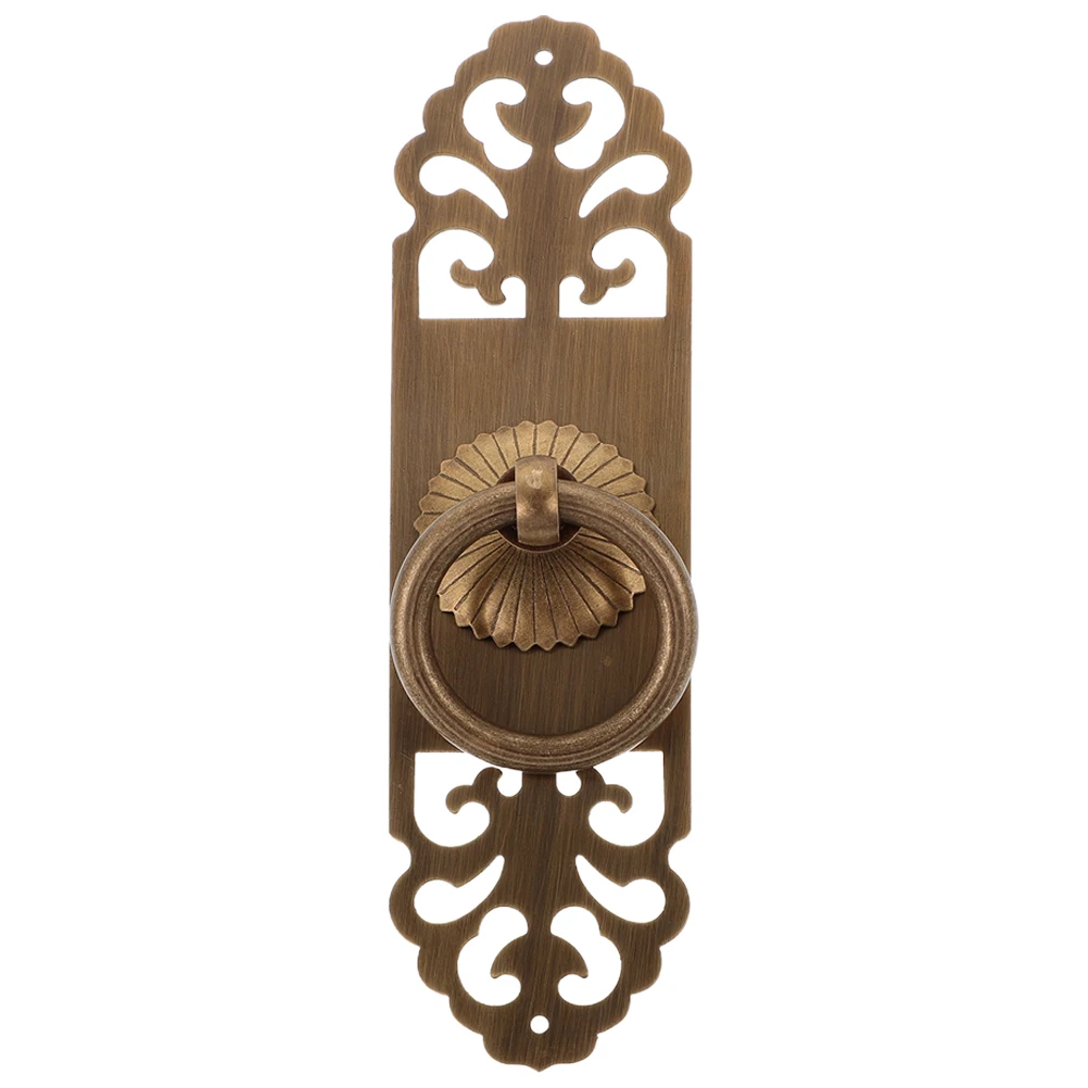 真鍮製リングプルハンドル耐久性のあるキャビネット引き出しノブ交換用ワードローブドアキッチン家具キャビネットプルノブ