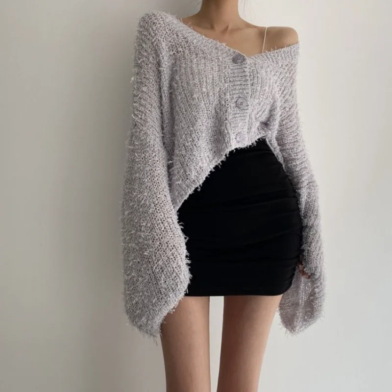 

Весенне-осенняя женская новая однотонная плиссированная юбка с эластичной резинкой на талии, закрывающая бедра, универсальная темпераментная узкая юбка с высокой талией