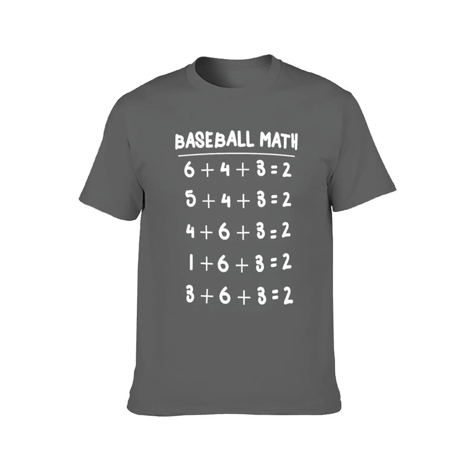 6 4 3 2 Baseball Math Art Cute Softball Game Art Gift T-Shirt hippie clothes custom t-shirts men clothings