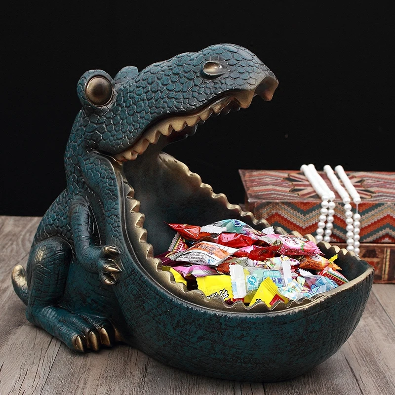 Dinosaur personalized ornament key storage box