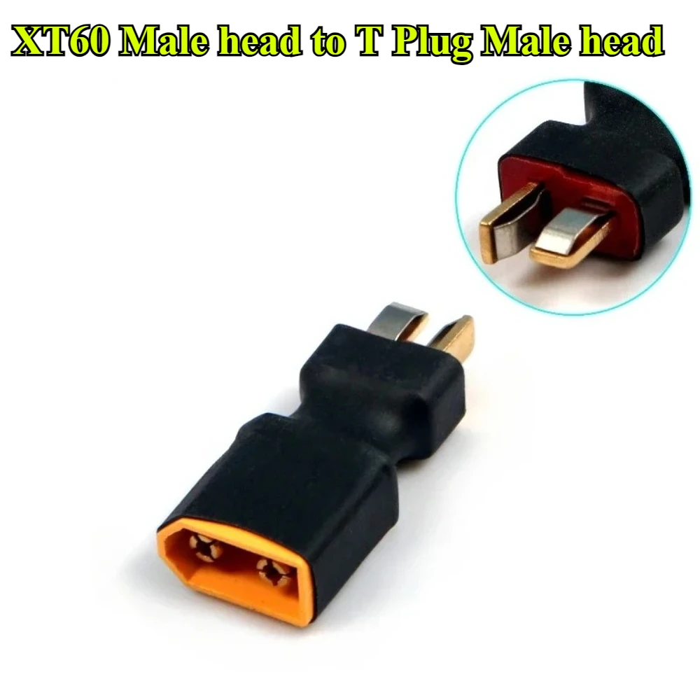 

5Pcs/lot XT60 Male/Female Plug to T Plug Male/Female head Adapter For RC Helicopter Quadcopter LiPo Battery Charger Plug