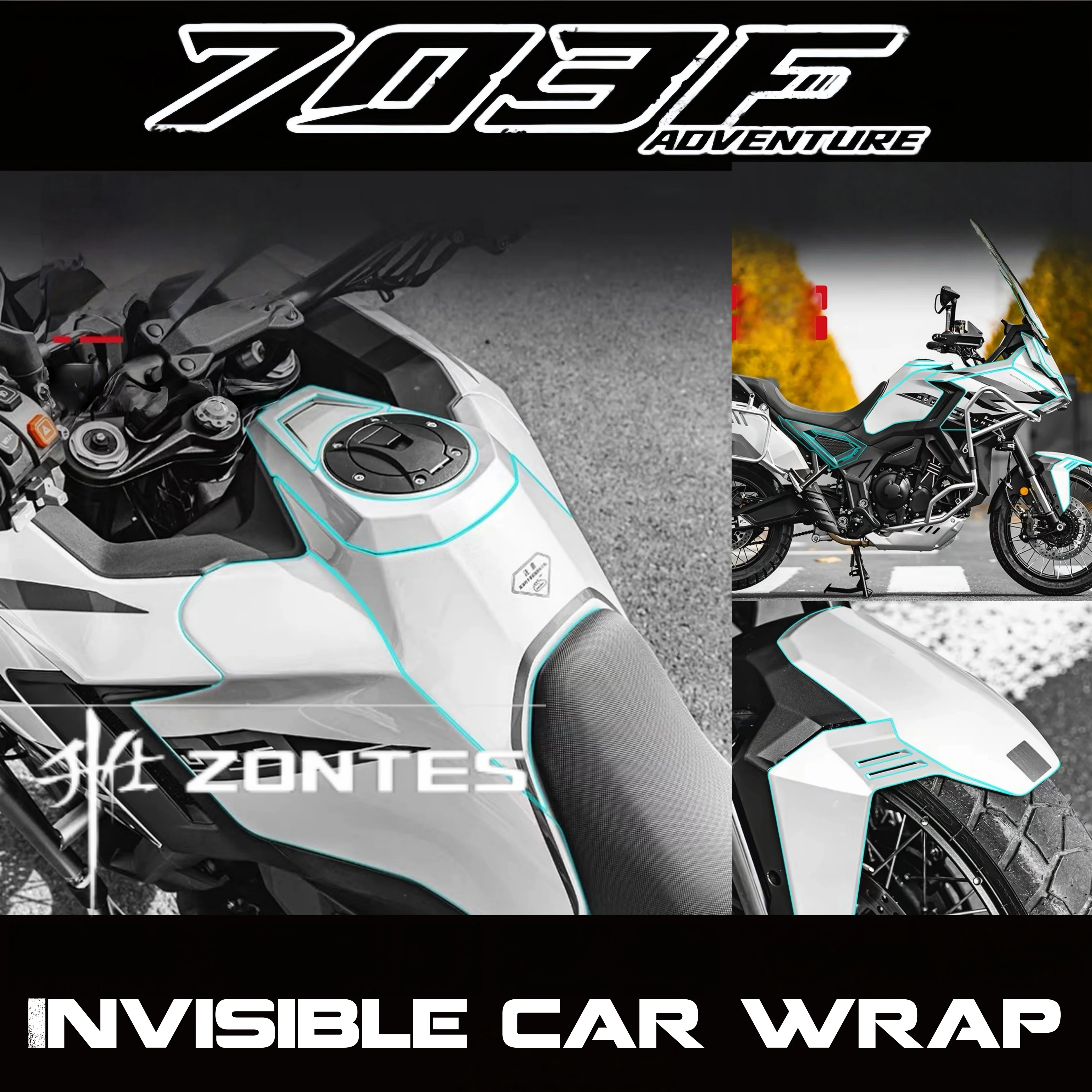 for-zontes-2024-703f-目に見えないカーラップフィルム、燃料タンクステッカー、透明-tpu-ステッカーアクセサリー