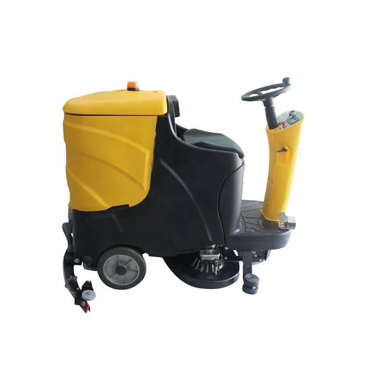 C7 floor driving scrubber ride on type ground cleaning machine quality cleaner sweeper washing equipment