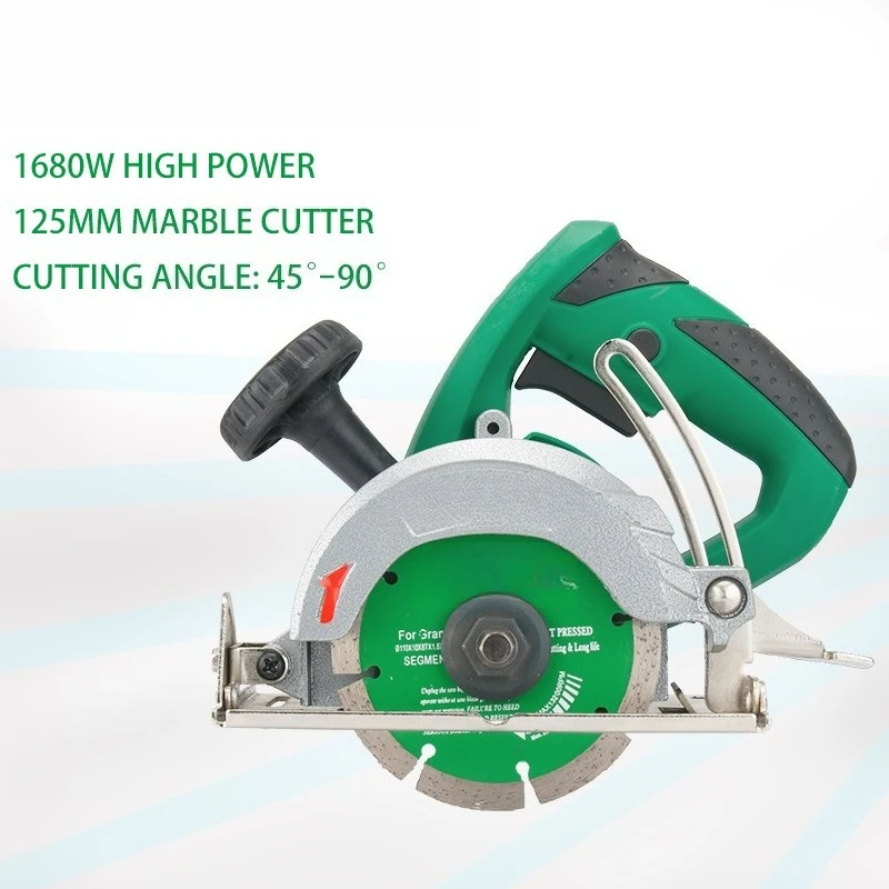 Stone Cutting Machine Industrial 1680W Marble Cutting Machine Bevel Marble Cutting Machine 110V/220V