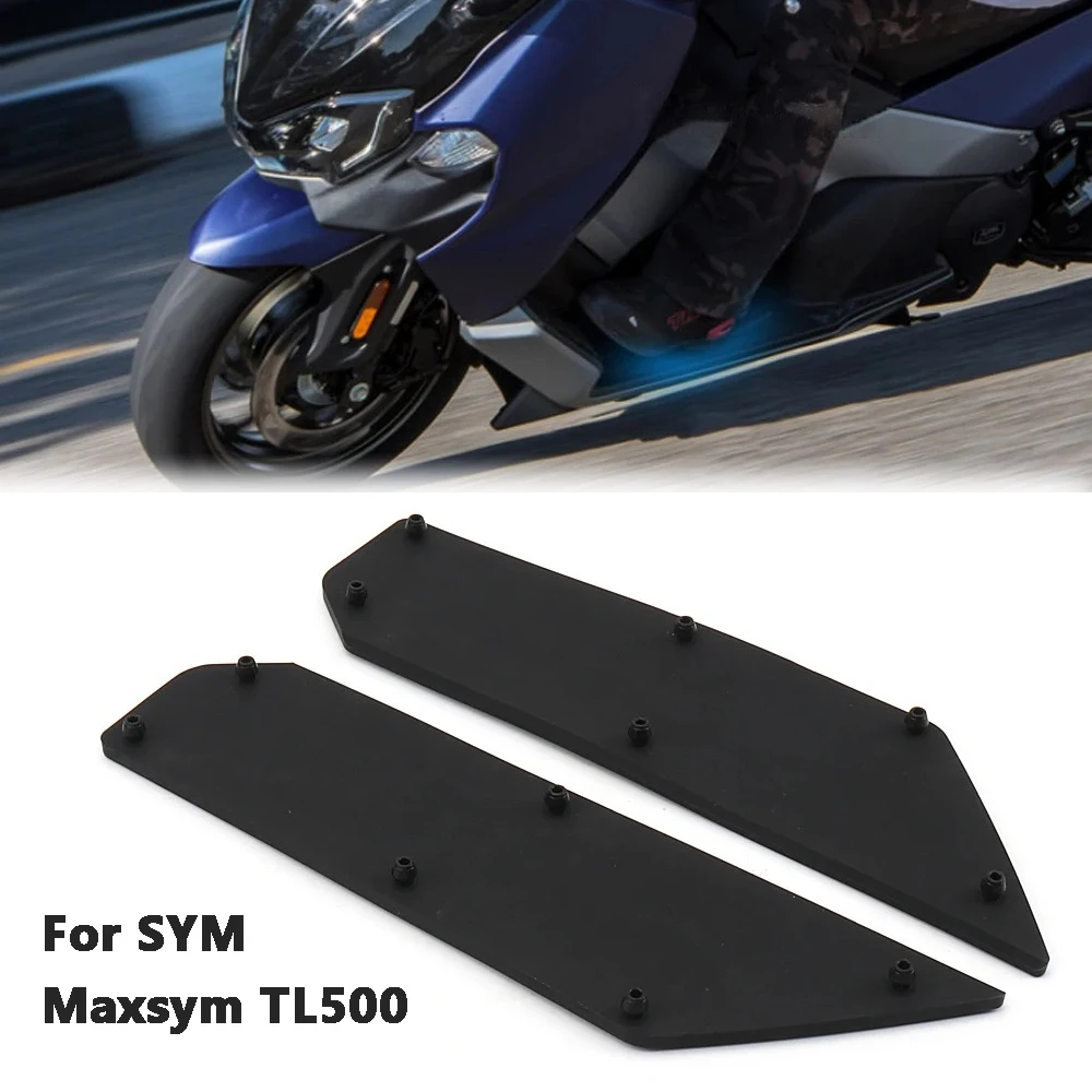 New Motorcycle Accessories Rubber Foot Pegs Pedals Footrest Footpegs For SYM Maxsym TL 500 MAXSYM TL500 tl500