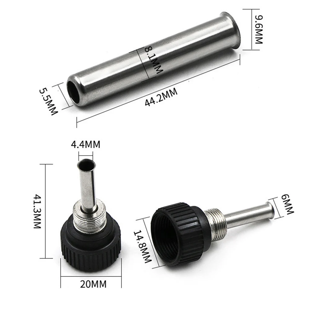 Metal Soldering Iron Handle Sleeve for Welding Station Repair Professional Technicians Heat Resistant Tip Bushing Cover