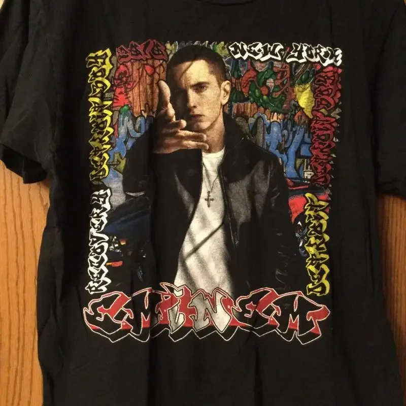 Eminem Jay Z ÄúRecovery Äù Tour Black T Shirt No Tag