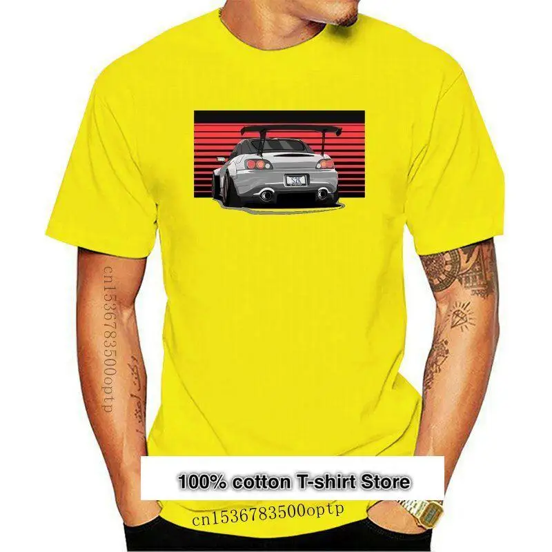 Camiseta de moda de verano 2024, camisa japonesa clásica Legend Car S2000, camisetas informales de manga corta