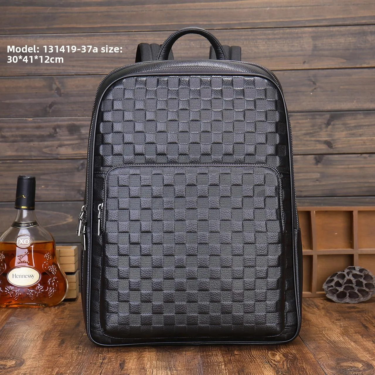 Men's Genuine Leather Backpack Luxury 2026 New Fashion Business Large Capacity Laptop Bag High End Cowhide Travel Daypack