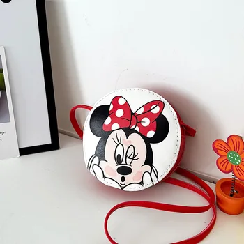 Disney tureMouse-Sac messager Minnie Mouse, sacs initiés, ourson, ours, porte-monnaie, mode, mignon, dessin animé, anime, cadeaux d'anniversaire
