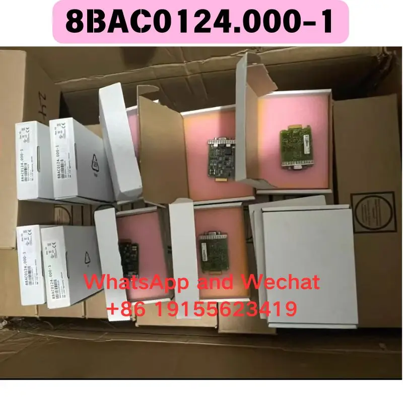Brand new Original imported Communication card 8BAC0124.000-1 Functional test OK Quick delivery