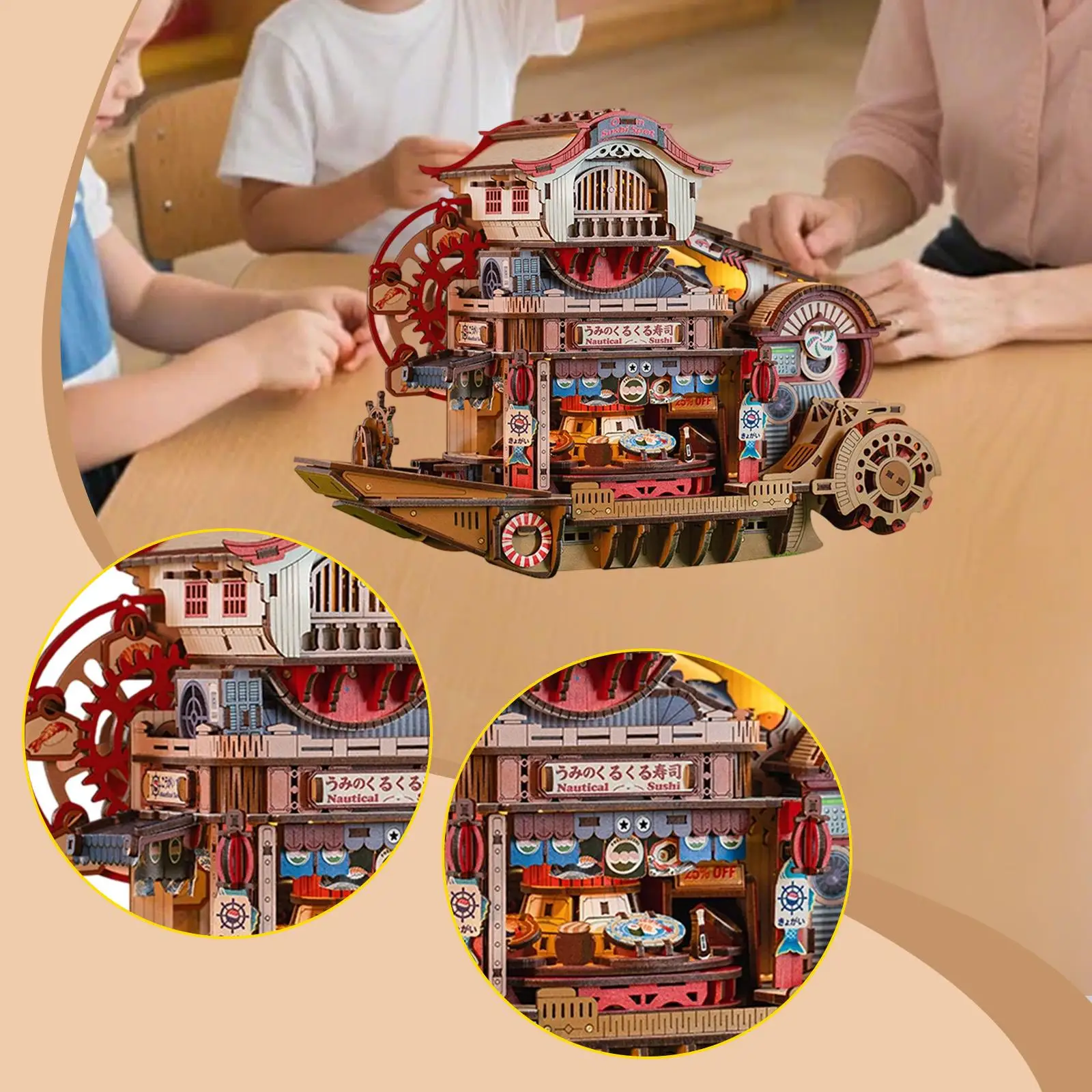 

Набор для сборки миниатюрного домика своими руками: развивающая игрушка, украшение, игрушки-домики ручной работы для всей семьи