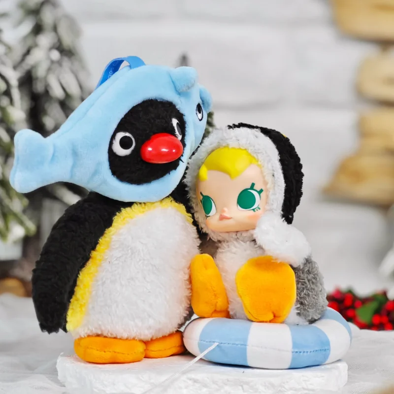 

Genuine Baby Molly X Pingu Happy Fishing Series Mystery Box Molly Vinyl Doll Toy Collection Figure Model Doll Toys Birthday Gift