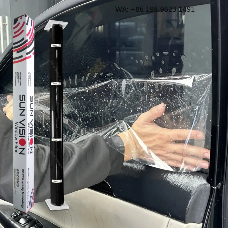 Long Lasting Color Stable car window tint film for Professional Auto Detailing Shops with High IR Rejection and Driving