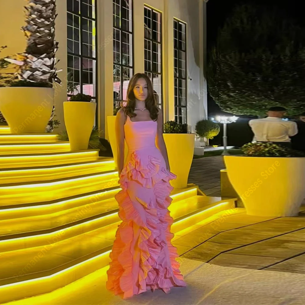 

Square Collar Red Women Evening Dresses Fascinating Mermaid Prom Gown Cocktail Party Vestido De Noche 2026 Customized Prom Gowns