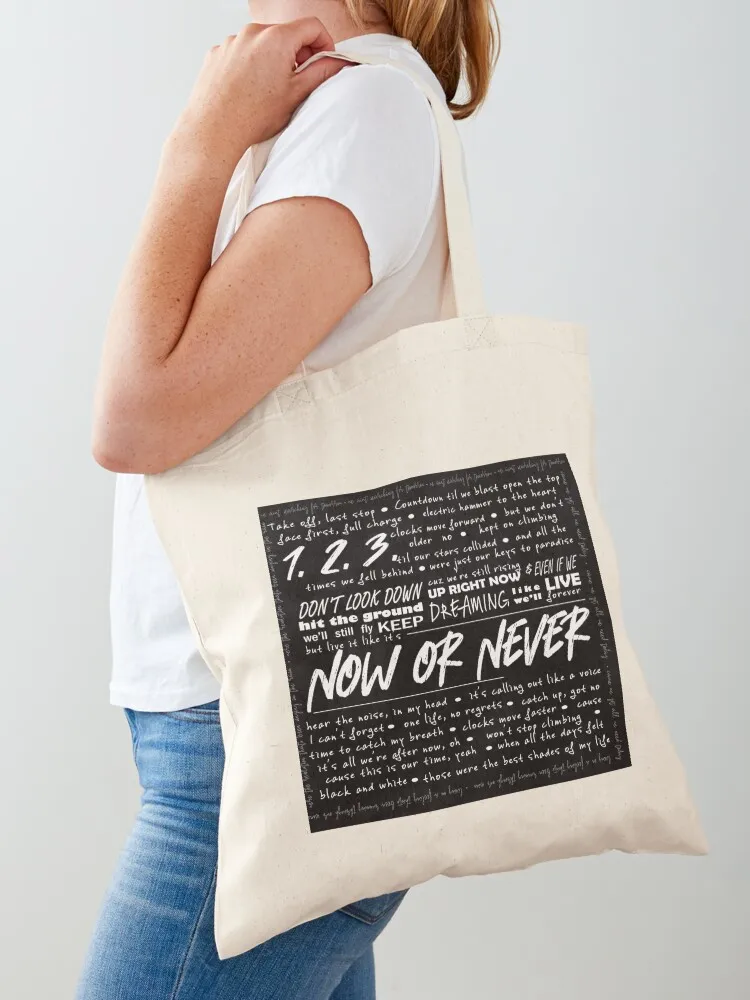 

Now or Never Julie and the Phantoms Tote Bag bags for women Women's shopper bag luxury women shoping bag