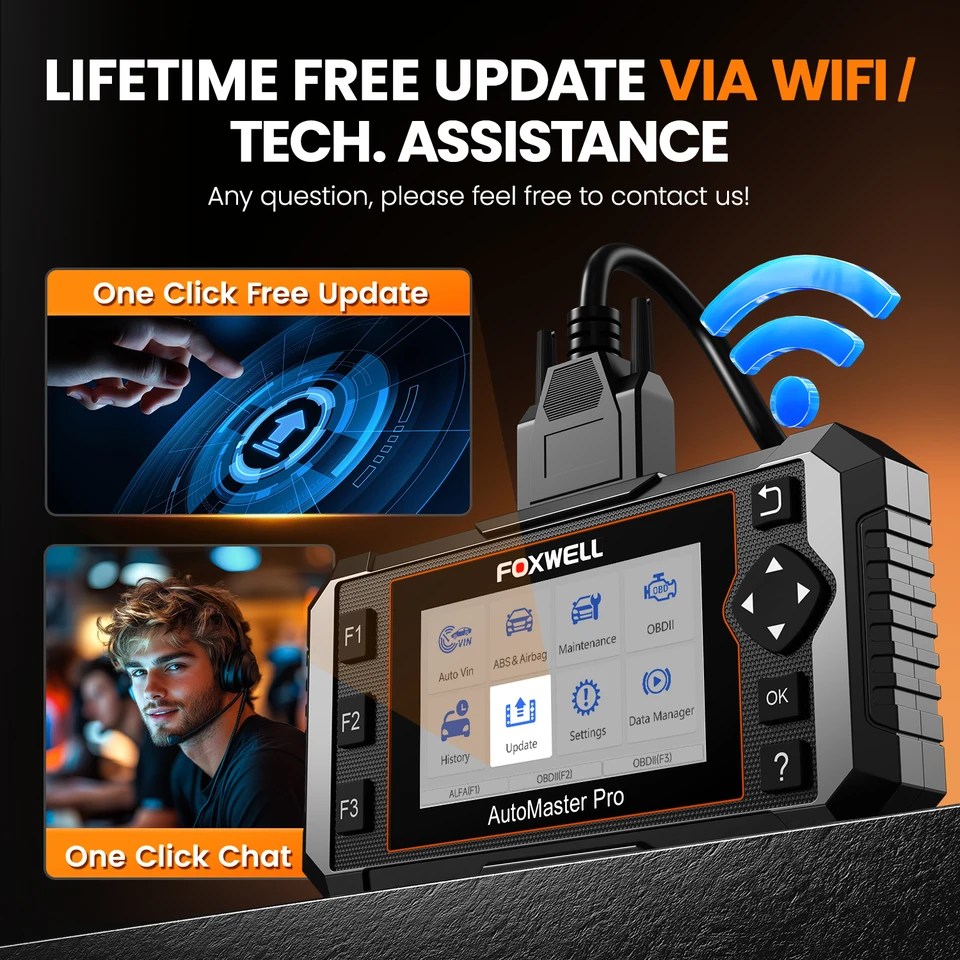 FOXWELL NT650 Pro OBD2 Scanner Tool