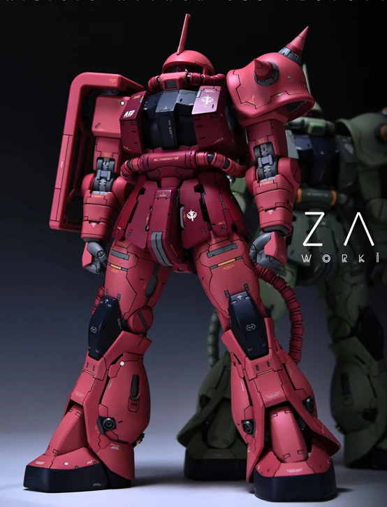 

Комплект для переоборудования смолы MG Zaku 2.0 — версия Damo Studio Remastered, белые металлические детали на складе