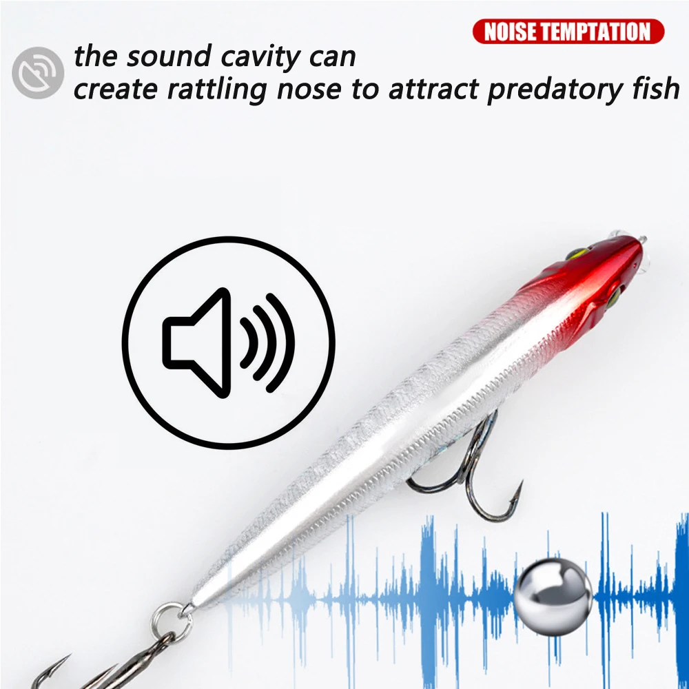 Rolling Langsam sinkende Minnow 12g Wobbler Pesca Swimbait Long Cast Silikon Köder Tackle Hecht Angelhaken Meer Angeln Köder Jerkbait – Detail 3