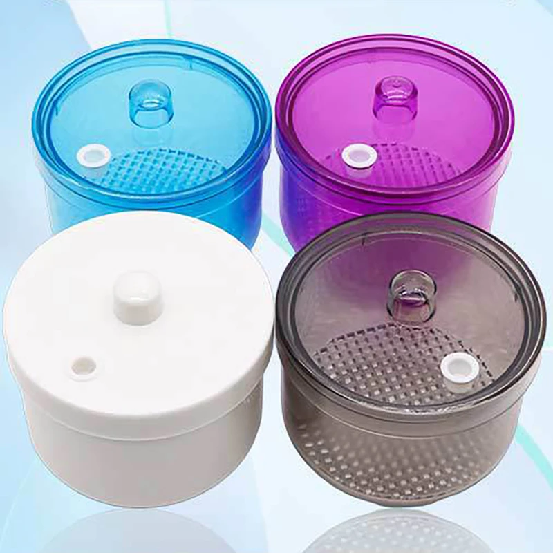 

Dental Disinfection Box Soak Burs Block Heat-Resistant Dental Bur Disinfection Box Drill Sterilization Case Clean Immersion Case