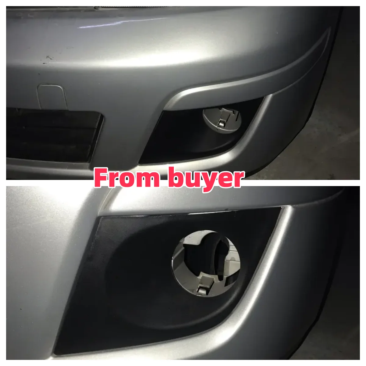 Auto Front Fog Light Cover For Nissan Tiida Latio Style 2007 2008 2009 2010 2011 Case Lamp Hood Frame Accessories Left Right