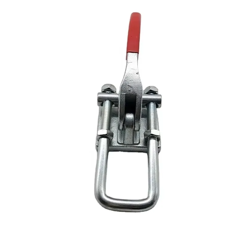 

HS-40380-SS Similar to 385-SS 3400KG/7495LB U-hook Latch Type Toggle Clamp From China