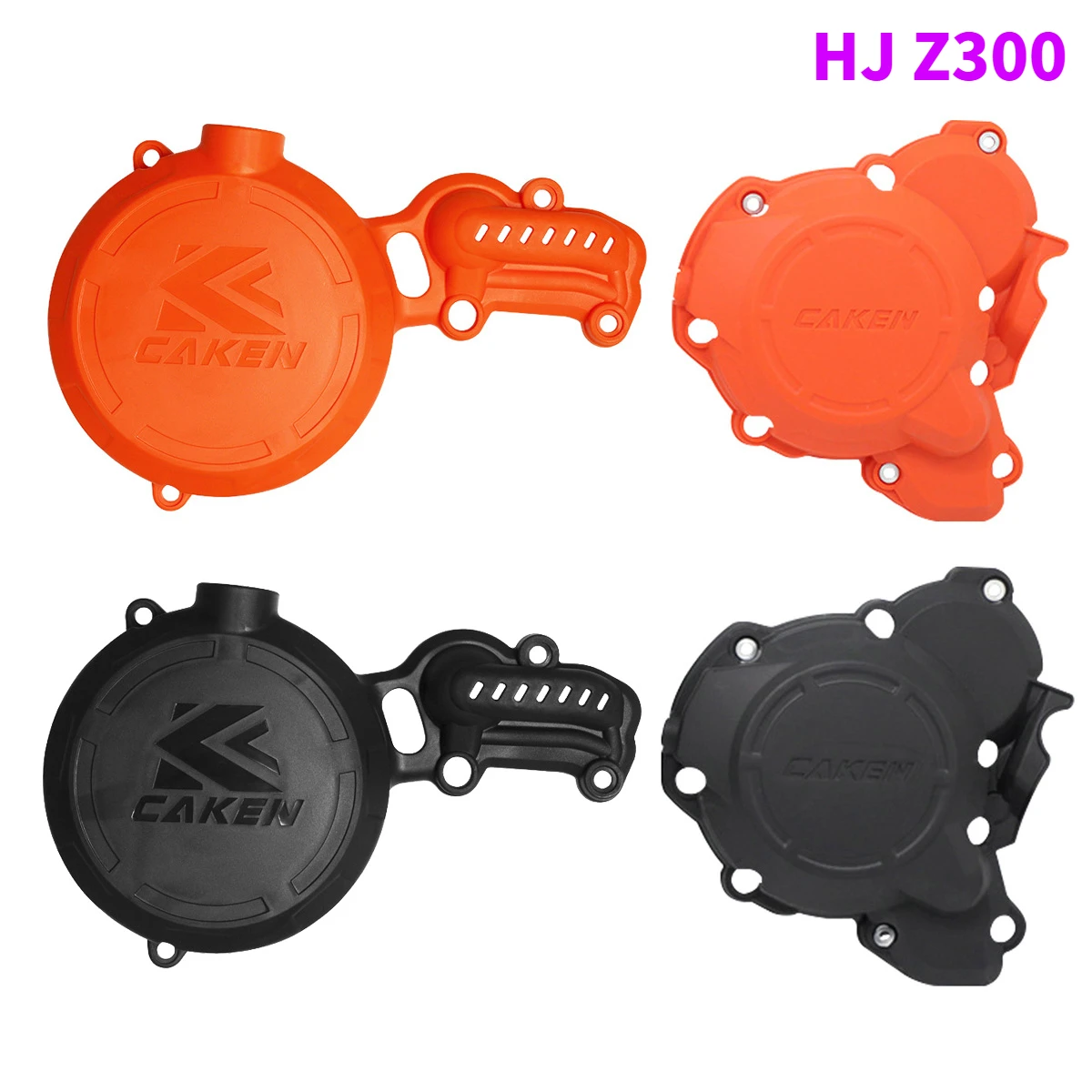 

Motorcycle Clutch Guard Ignition Water Pump Cover Protector For HENGJIAN HJMOTO HJZ300 Z300 Enduro Dirt Pit Bike