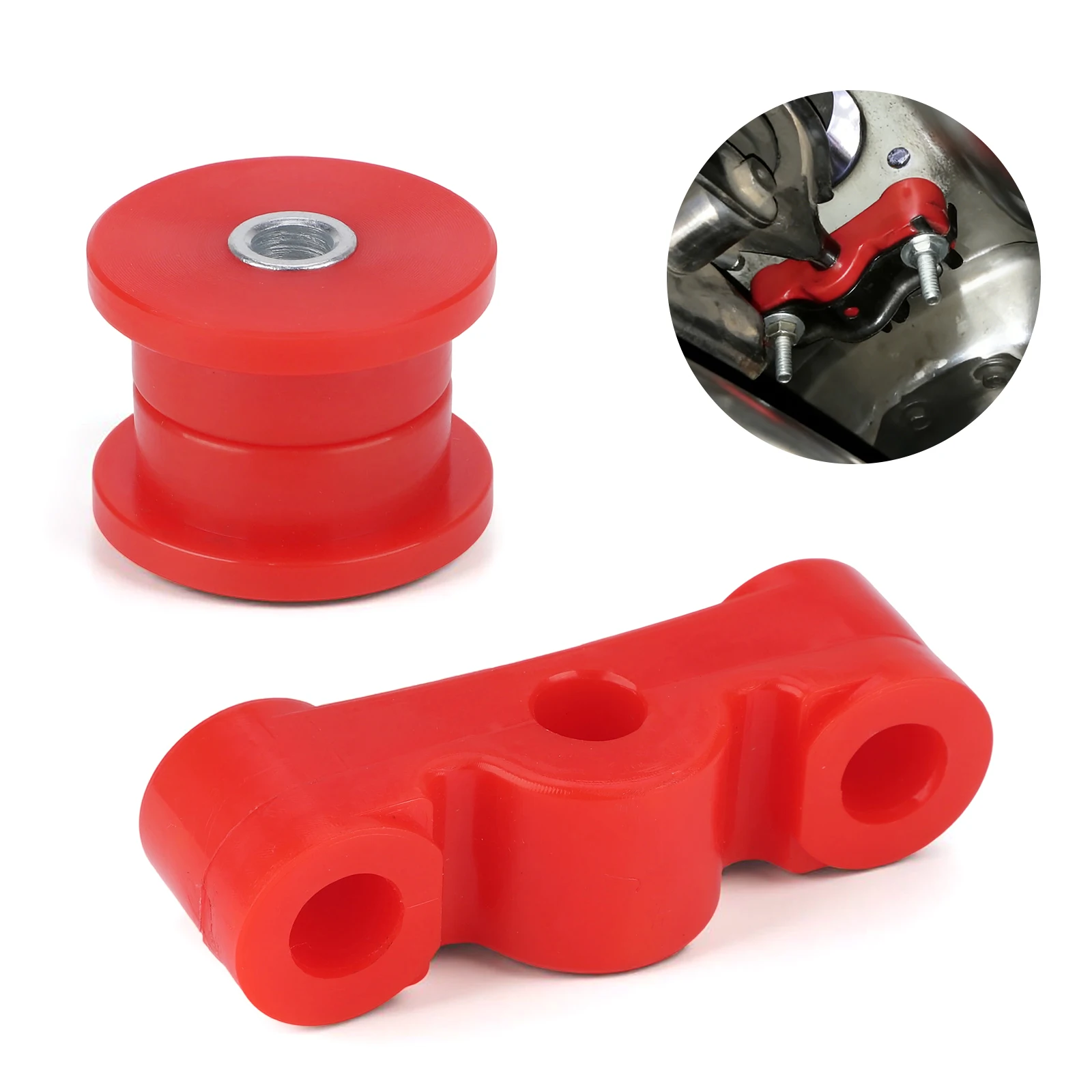 

Red Color D-Series Engine Polyurethane Shifter Bushings For Honda Civic EG EK 1992-2000 Replacement Shift Linkage Bushings Set
