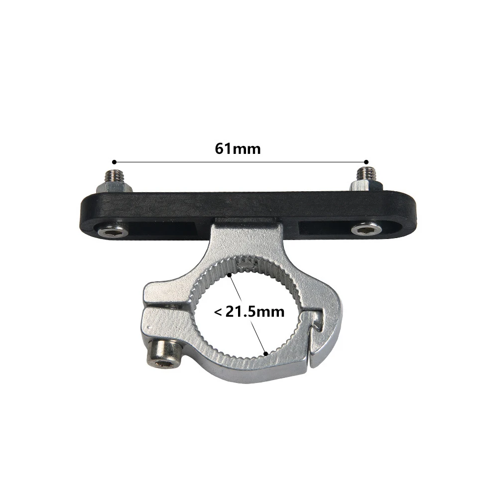 

2 Pcs Bottle Rack Water Cage Base Convertor 360 Degree Rotating Holder Bicycle Handlebar Seatpost Mount Black