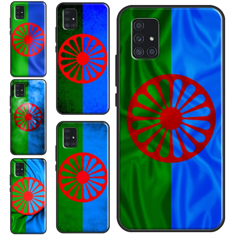 Gypsy Romani Roma Flag Case For Samsung A12 A32 A42 A52 A72 A10 A20S A40 A70 A50 A21S A20e A11 A31 A41 A51 A71