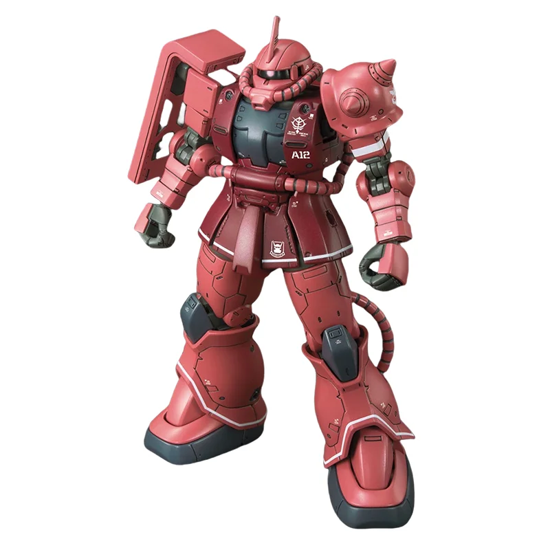 Bandai Original Anime GUNDAM Modèle HG GTO MS-06S ZAKU Ⅱ Red Comet Ver. Jouets figurines pour enfants