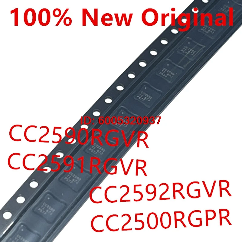 10piece  CC2592RGVR 、CC2591RGVR 、CC2590RGVR 、CC2500RGPR  New wireless RF transceiver chip  CC2592 、CC2591 、CC2590 、CC2500