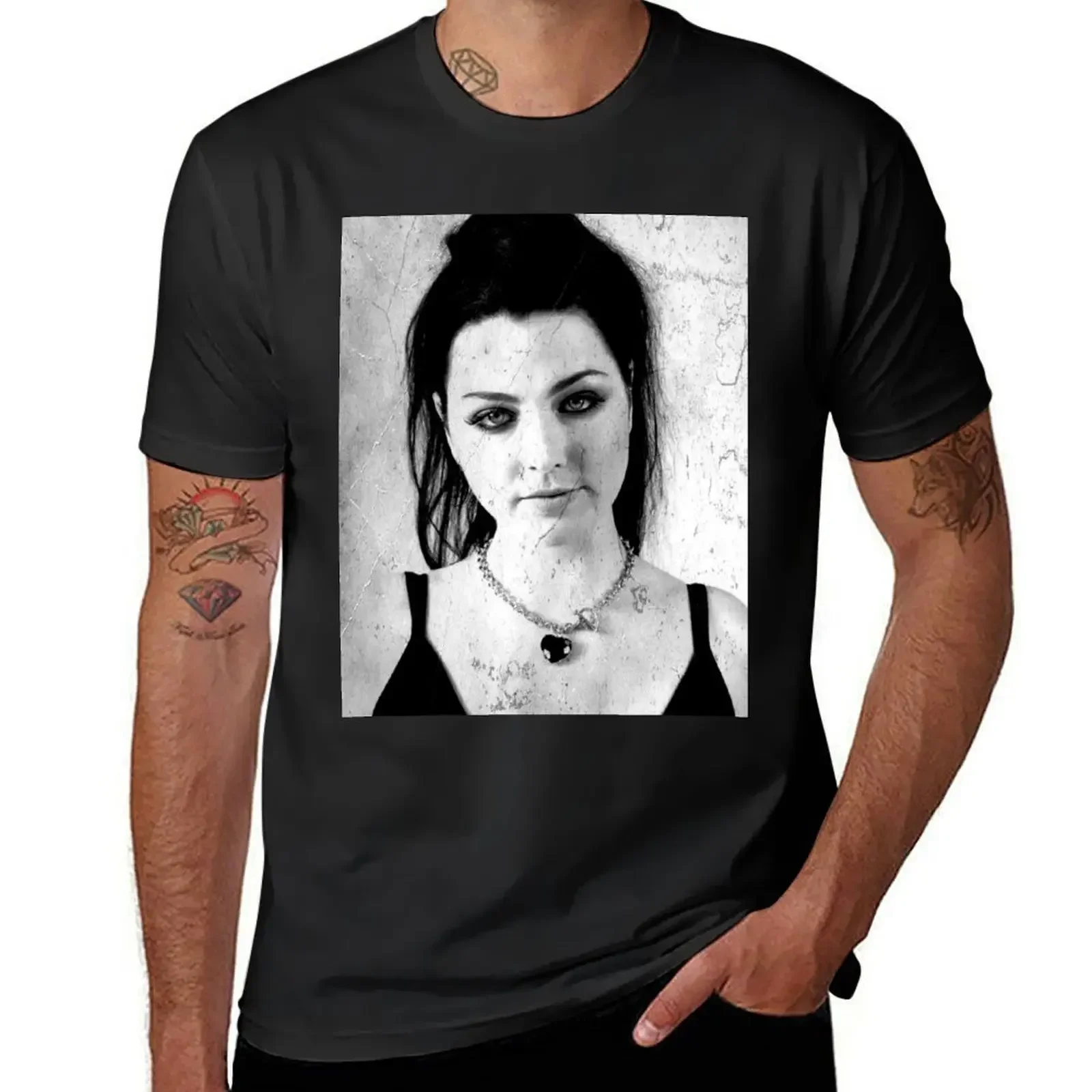 

Amy Lee- Evanescence T-Shirt korean fashion cute tops mens champion t shirts