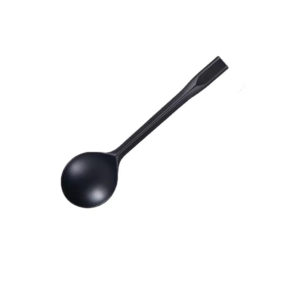 30/60/100pcs Individually Wrapped Plastic Spoons Thickened Disposable Packaged Spoons Take Away Utensils For Party Restaurant
