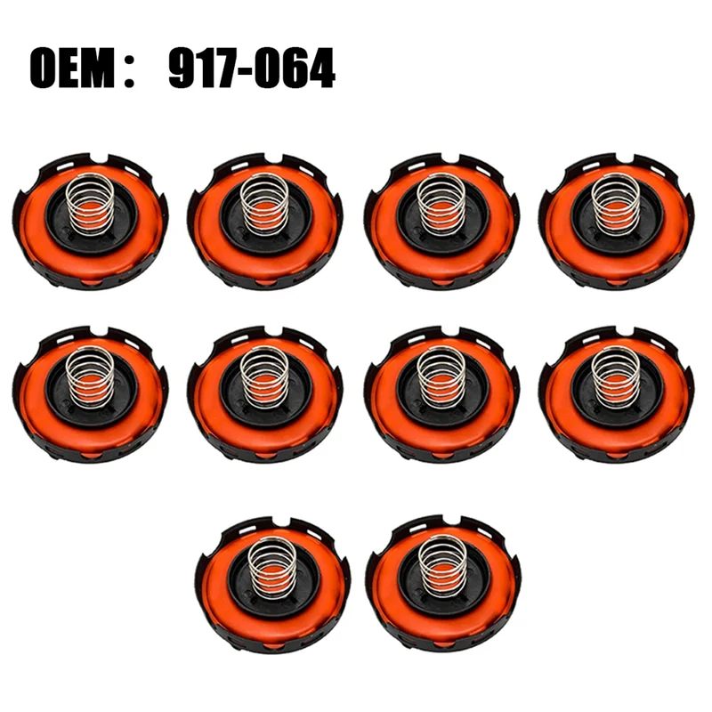 10PCS PCV Valve Diaphragm Repair Kit 917-064 for Audi A3 A4 Q3 Q5 Quattro for Volkswagen VW Beetle Golf Jetta 917064