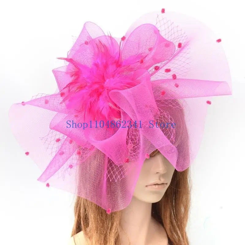 

5asd Bowknot Veil Fabric Ribbon Handmade Project Veiling Net Fabric for Millinery Hat