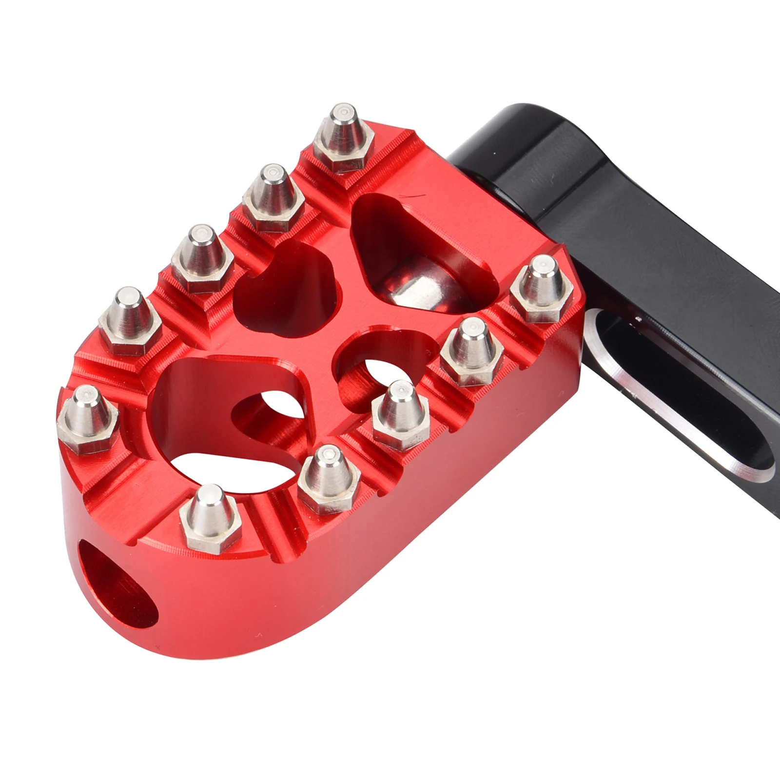 

Противоскользящий колышек рычага переключения передач для Harley Touring Softail Dyna Sportster, алюминиевая подставка для ног с накаткой MX, тормозная подставка для ног, детали мотоцикла