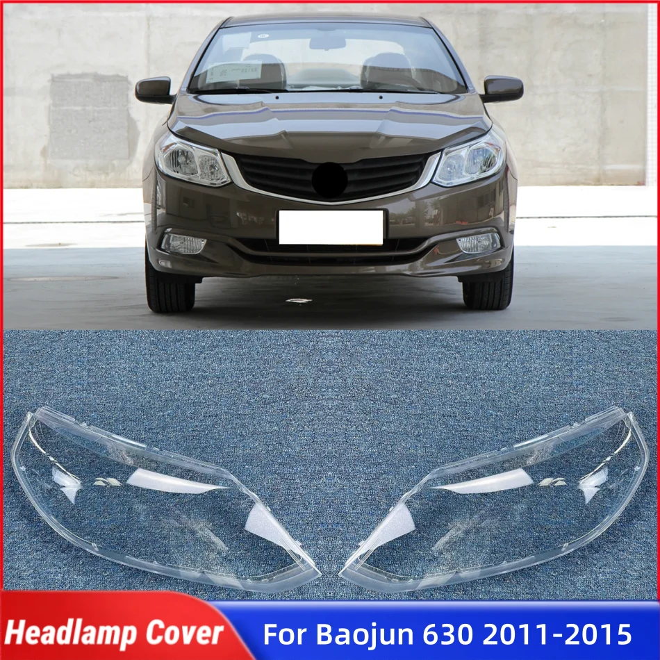 

For Baojun 630 2011 2012 2013 2014 2015 Auto Accessory Lampshade Headlight Cap Car Front Headlight Lens Cover Lights Shell