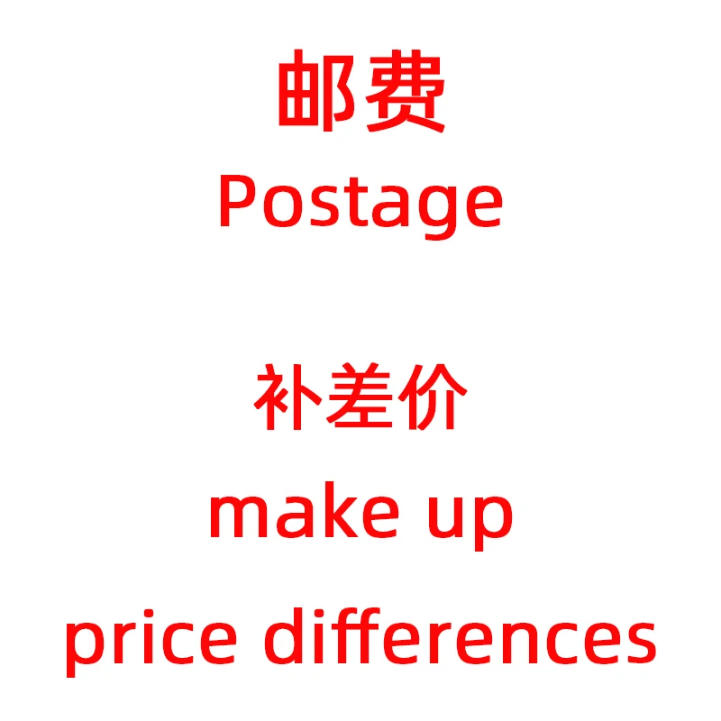 

make up price differences & postage & resend accessories