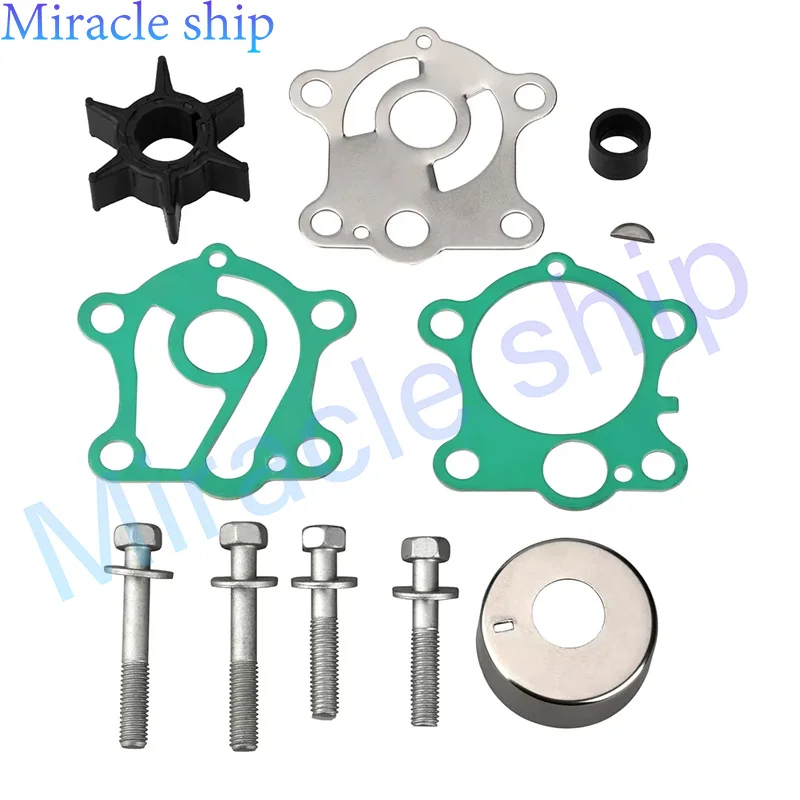 

Water Pump Impeller Repair Kit 663-W0078 For Yamaha Outboard 55HP Sierra 18-3425 663-W0078-00 663-W0078-01 663-W0078-A0
