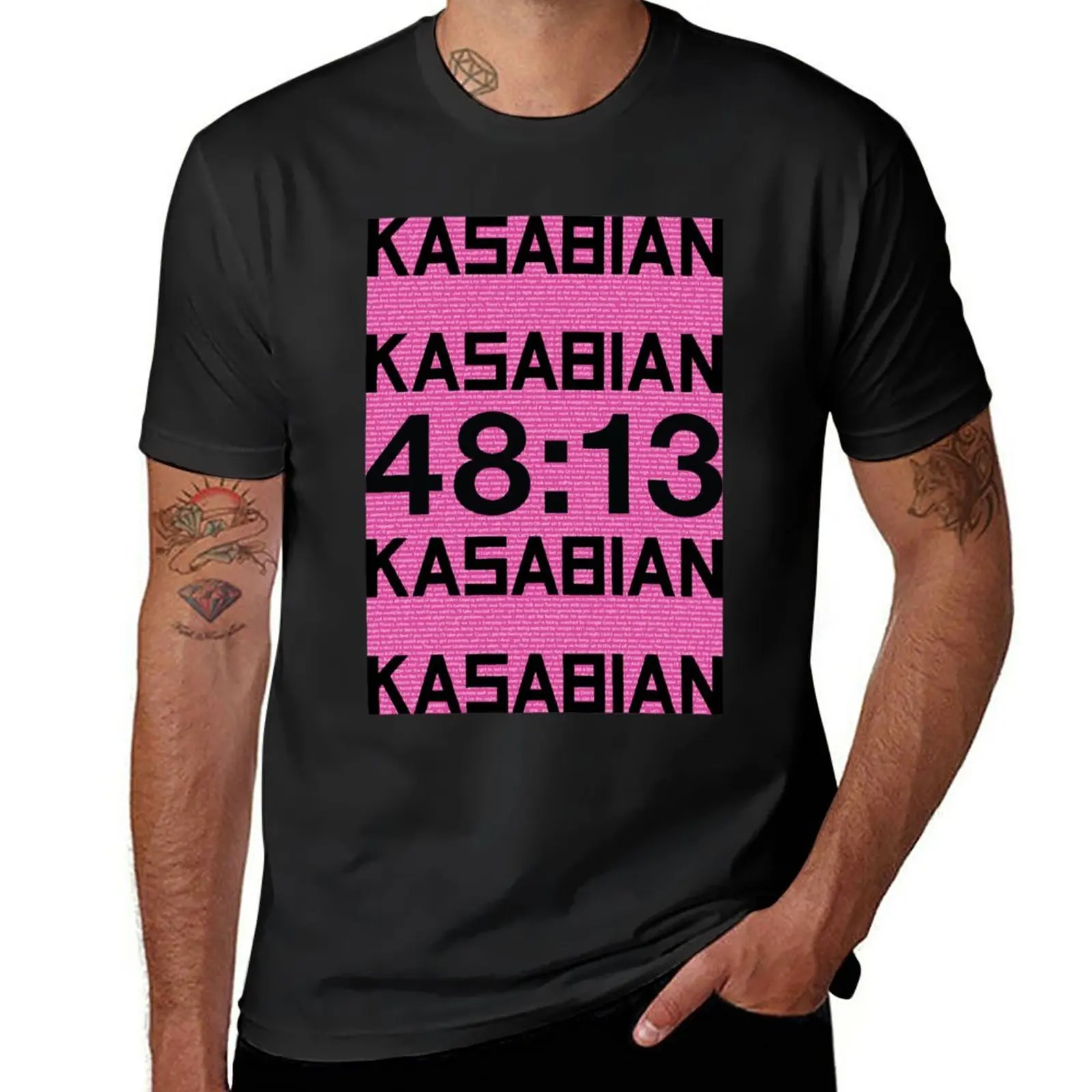 

New Kasabian 48:13 T-Shirt hippie clothes vintage clothes big and tall t shirts for men