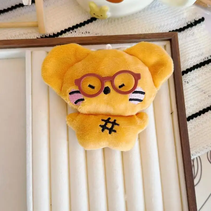 Creatieve Cartoon Muis Pluche Sleutelhanger Kawaii Gevulde Pop Speelgoed Decoratieve Rugzak Hanger Ornament Accessoires Geschenken