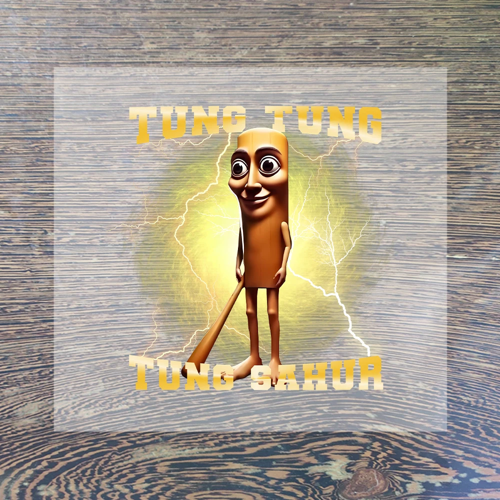 Italiaanse hersenen dieren cartoon opstrijkbare patches voor kleding DIY T-shirt warmteoverdracht stickers kinderkleding aangepaste sticker