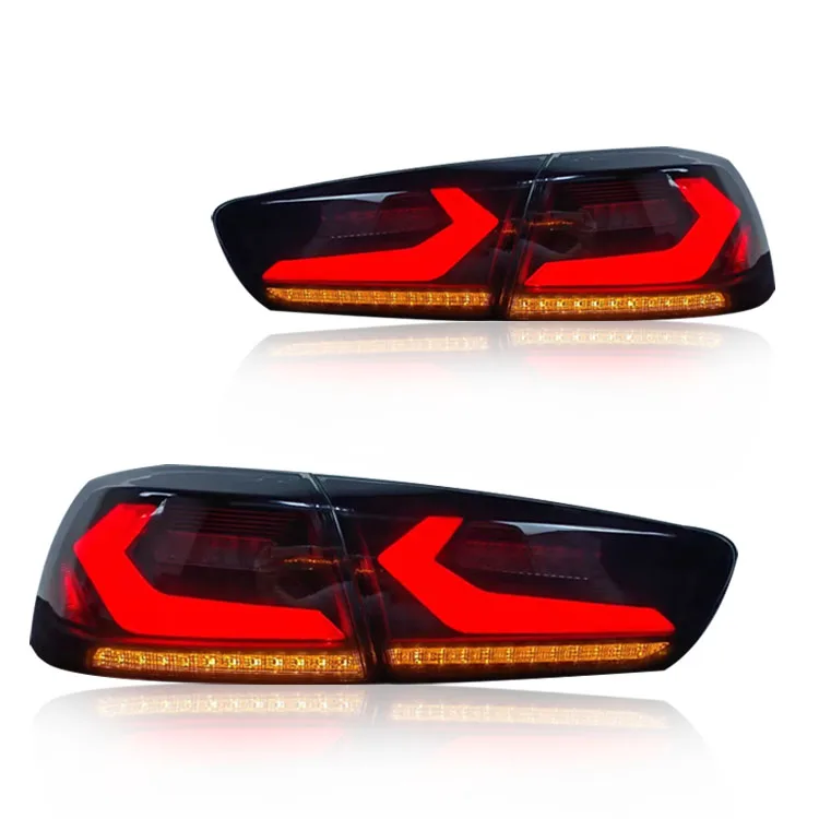 In Stock Led Tail Lamp For  Lancer 2008-2018 EX EVO Tail Lights Full LED Rear Lamp Car Parts Accessory