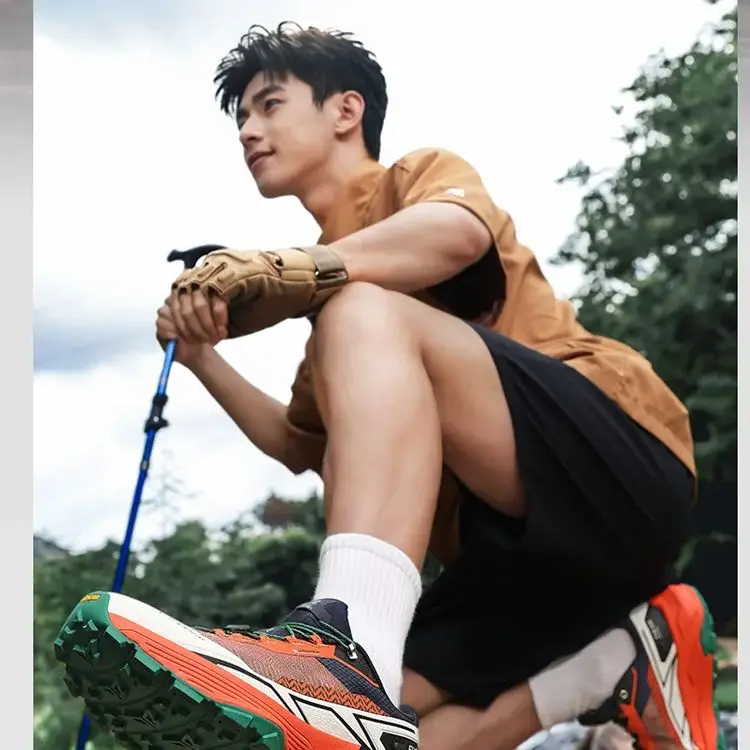 أحذية رياضية للرجال والنساء مبطنة بالكربون، أحذية رياضية مرنة قابلة للتنفس وخفيفة الوزن ومريحة ومضادة للانزلاق للمشي في الهواء الطلق