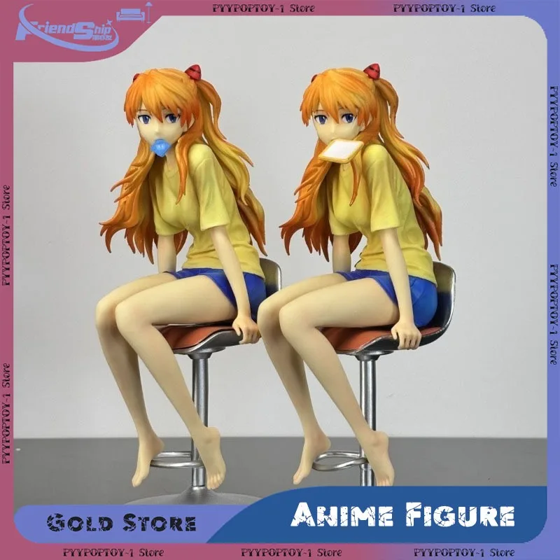 

Century Evangelion Anime Figures Asuka Langley Soryu Action Figures PVC Model Desktop Decoration Collection Dolls Toys Gifts