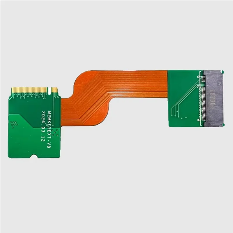 

Highly Recommended-For Steamdeck Oled SSD Hard Drive Conversion Flexible PCB Pcie4.0 M.2 2230 To 2280 Hard Drive Conversion 4T 8