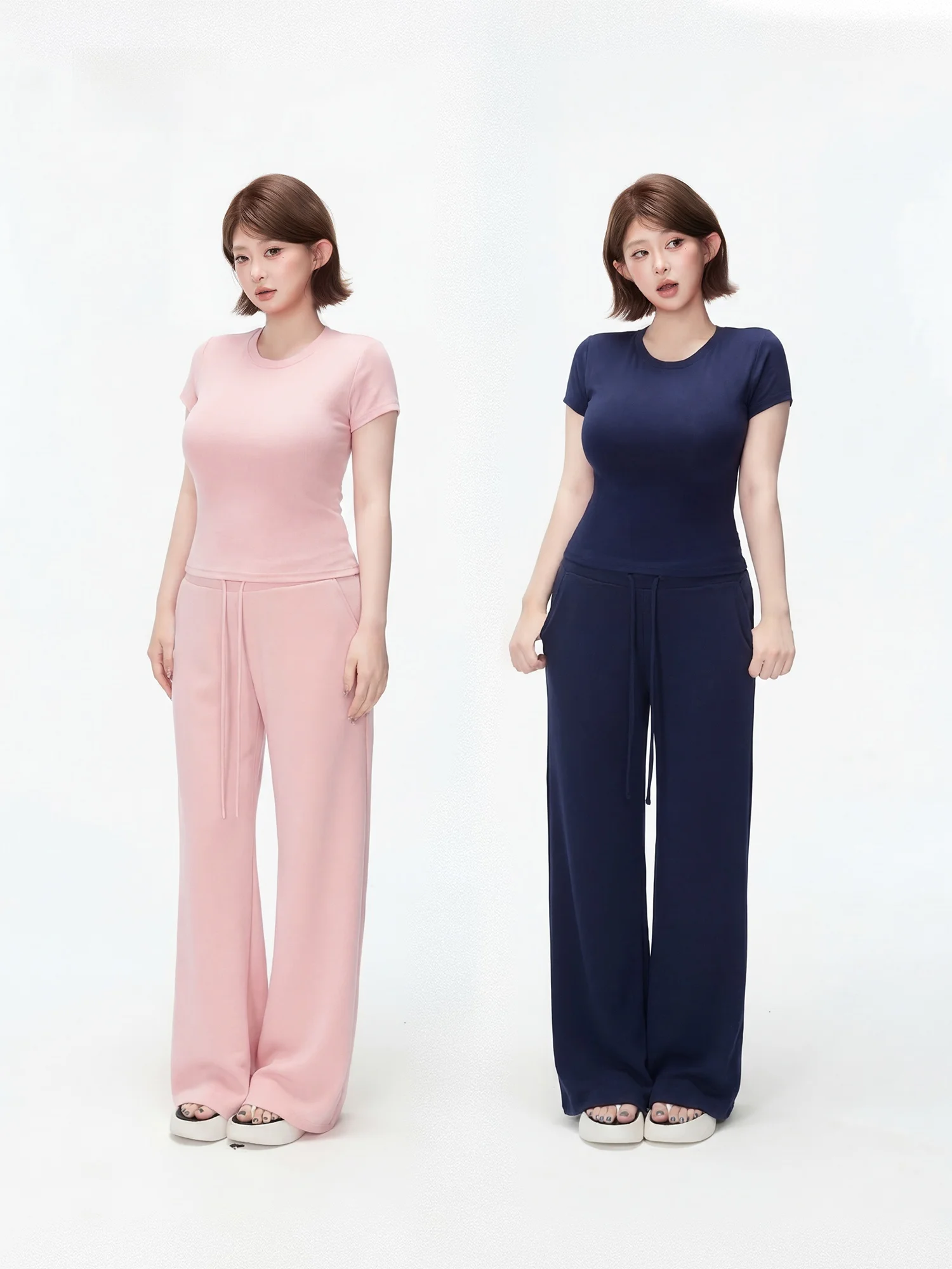 

Ультракомфортный топ с круглым вырезом и короткими рукавами, без застежек, с эффектом утяжки талии, из ткани Hourglass, с 20 оборками по низу, под собственной торговой маркой SKL